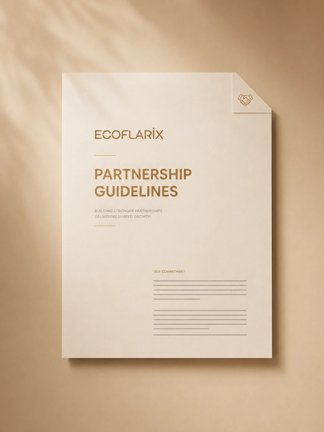 Ecoflarix partnership requirements document cover